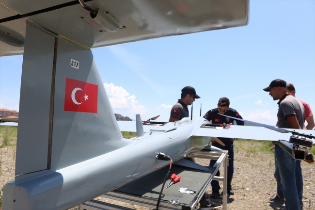 İnsansız hava aracı “Çağatay” ilk görevine çıktı